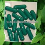 Size 00, 0, 1, 2, 3, 4 green empty gelatin capsule