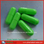 Empty capsule Gelatin Hard Capsule 00# Light Green