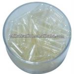 GMP Certified empty clear gelatin capsule