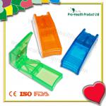 Medical plastic pill cutter