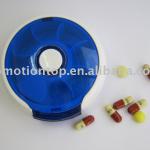 plastic 7 days travel pill box for promotion
