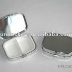 Square shaped pill box, decorative pill boxes, pill box