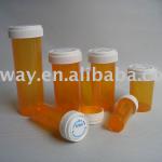 PP Plastic Vials with screw cap reversible vials with printing