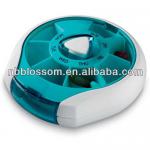 colorful 7days platic pillbox cae electric digital pill box day rush