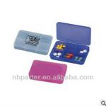 PTPB-021 6 cases plastic pill box with foodgrade material