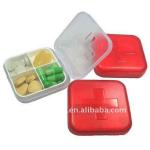 Four Frame Plastic Pill Box