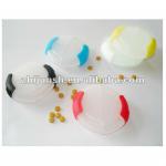 Travel medication plastic pill box