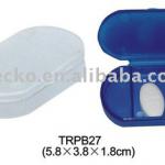 plastic pill box,medicine container with three tube