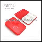 Best Selling 6Section Fancy Plastic Pill Box