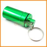 22mm Diameter Pill Holder Cache Container Geocache Key Rings