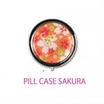 Pill case Sakura Pink (medichine case/travel)