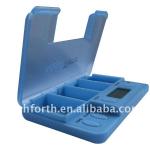 digital pill box timer/alarm pill box timer/compartment pill box timer