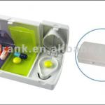 pill box with cutter, cute medine box, travel pill box