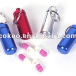 Promotional metal pill case
