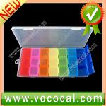21 Compartments 7 Days Week Medicine Pill Tablet Drug Box Case