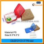 hot selling plastic portable promotion pill storage case