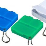 Square Plastic monthly pill box organizer,Medicine case,Medicine box