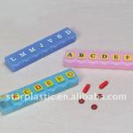 plasic mini travel medicine pill case pill box pill container