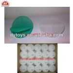 Mini Round Plastic Drug Container Pills Holder Food Safe