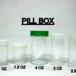 Transparent Round Pill Box