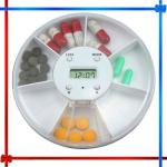 Electronic pill box timer
