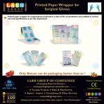 Printed Paper Wrapper for Surgical Gloves
