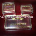 Acrylic drugs packing box