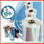 Center folded clear pof heat shrink wrap