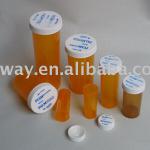 plastic vial plastic child resistant vial