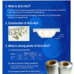 PVC Rigid Film for Alu Alu Cold Formed Foil