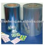 PVC blister rigid film for packing food/medical/electronic/decorations