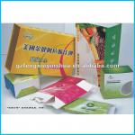 full color customized small paper box with window