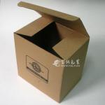 brown kraft shipping carton