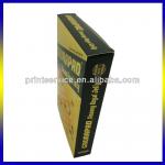 retail embossed gold health medical packaging boxes