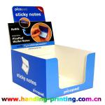 Print high quality cheap diaplay box for sticky notes in China