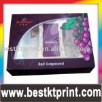 Printed color paper boxes