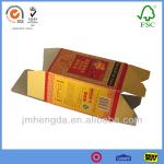 Goldedn Color Printing Cardboard Carton Suppliers For Packaging Box