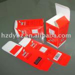 Color printing paper medicine box