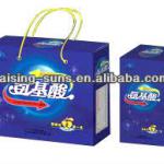 paper pill/medicine/pharmaceutical packing box with handle