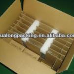 Customized brown carton packing box with corrugated paperboard