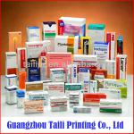 Cost Effective Paper Boxes Packaging for Drug / Medicine / Pharmaceuticals / Medical Products with Custom Size and Person