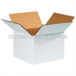 white cardboard glossy box