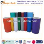 Colorful pvc film