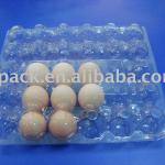 high clear Plastic Eggs packaging Tray