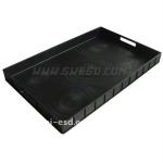 Conductive tray ESD antistatic tray