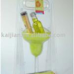 Plastic clamshell blister package for gift product