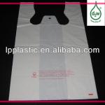 plastic supermarket t-shirt shopping bag