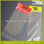 Bopp resealable plastic bag , clear plastic bags