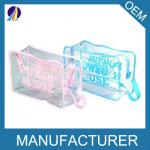 High Quality clear pvc bag with zipper