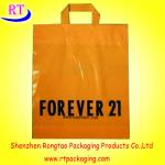 Plastic Shopping Bag With Loop Handle